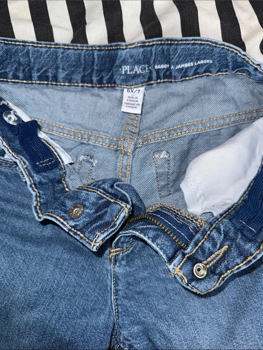 The Children's Place Blue Wide-Leg Kids Jeans